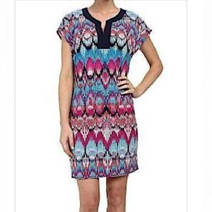 Laundry by Shelli Segal Multi-Color T-Body Dress - Size Large